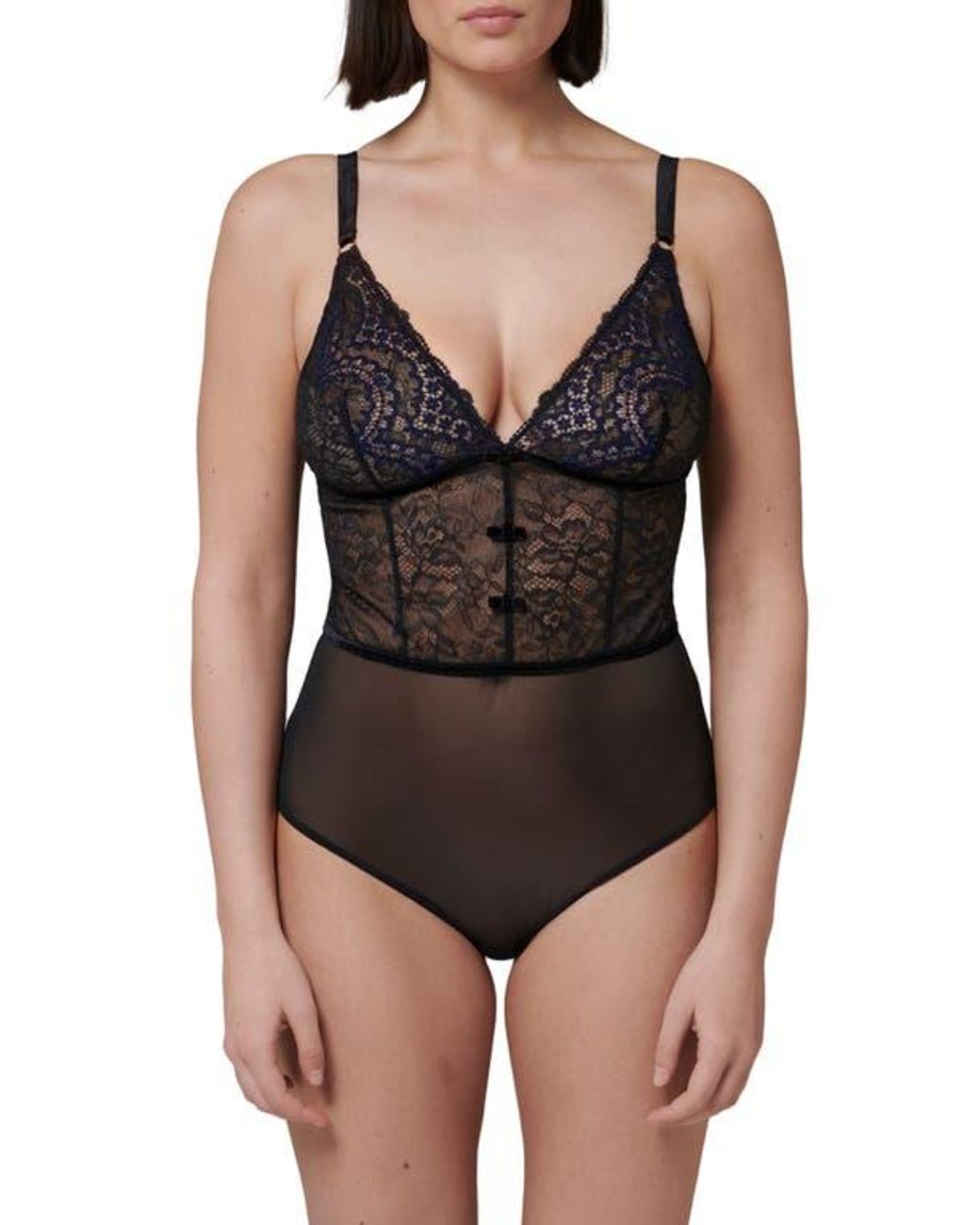 Simone Perele Black Scenario Teddy