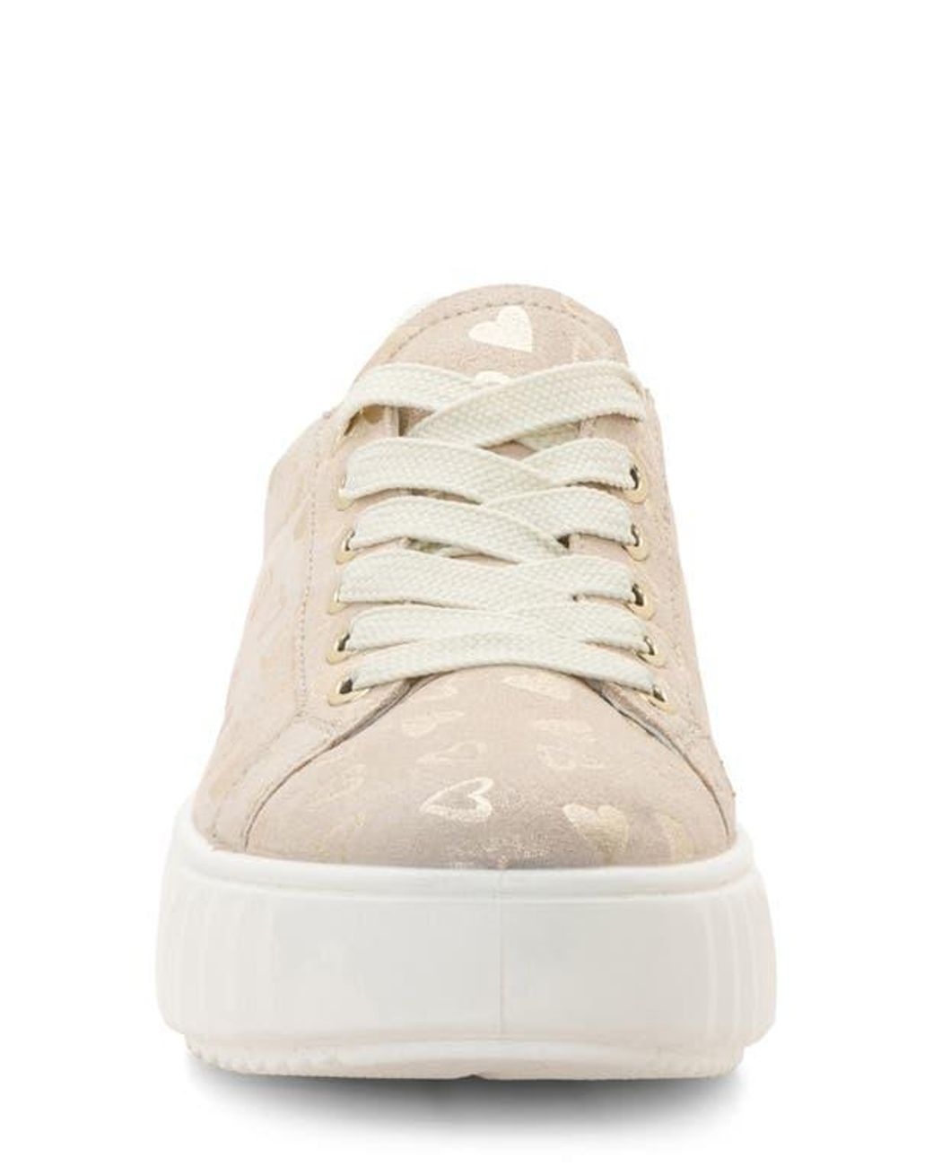 Ara White Mikky Platform Sneaker
