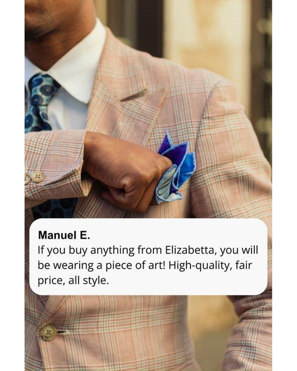 Elizabetta Blue Harmony for men