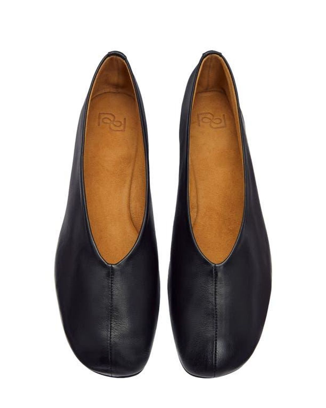 Reformation Black Blaine Ballet Flat