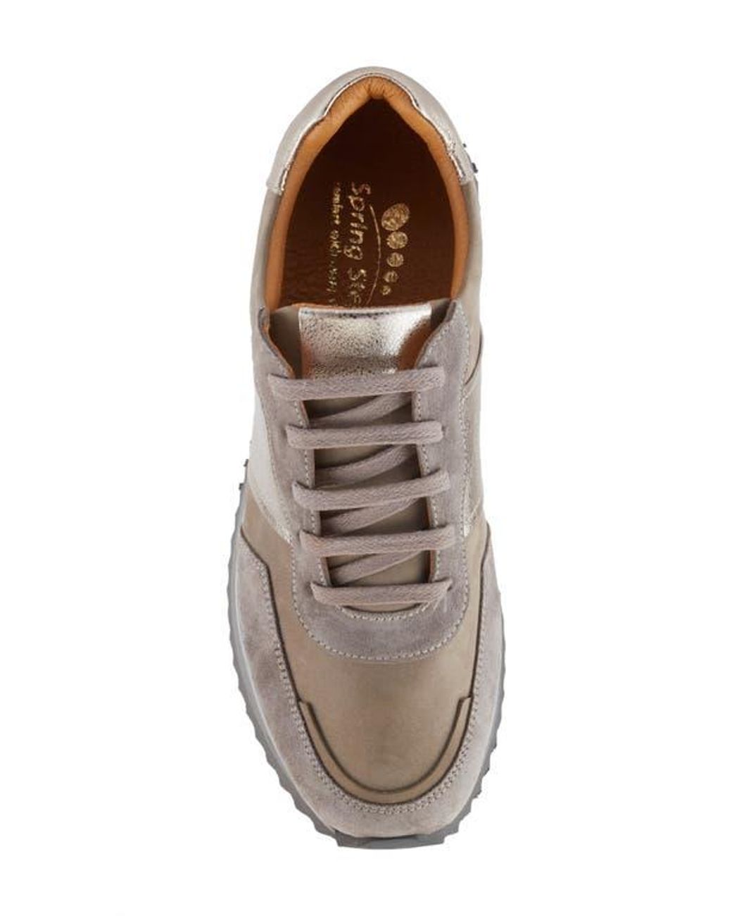 Spring Step Gray Compter Sneaker