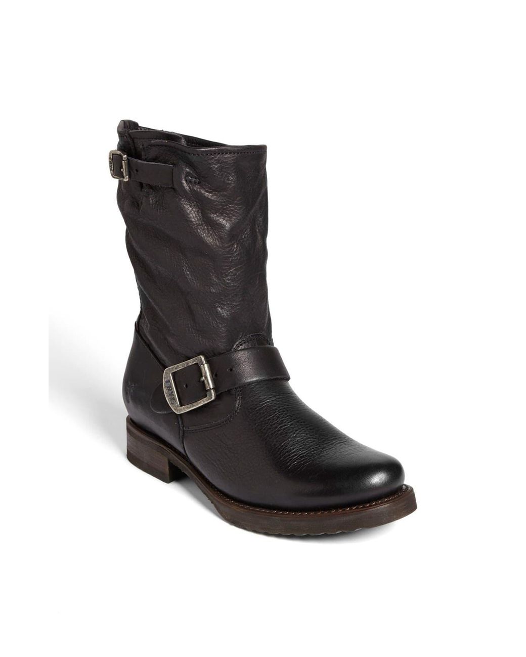 short black slouch boots