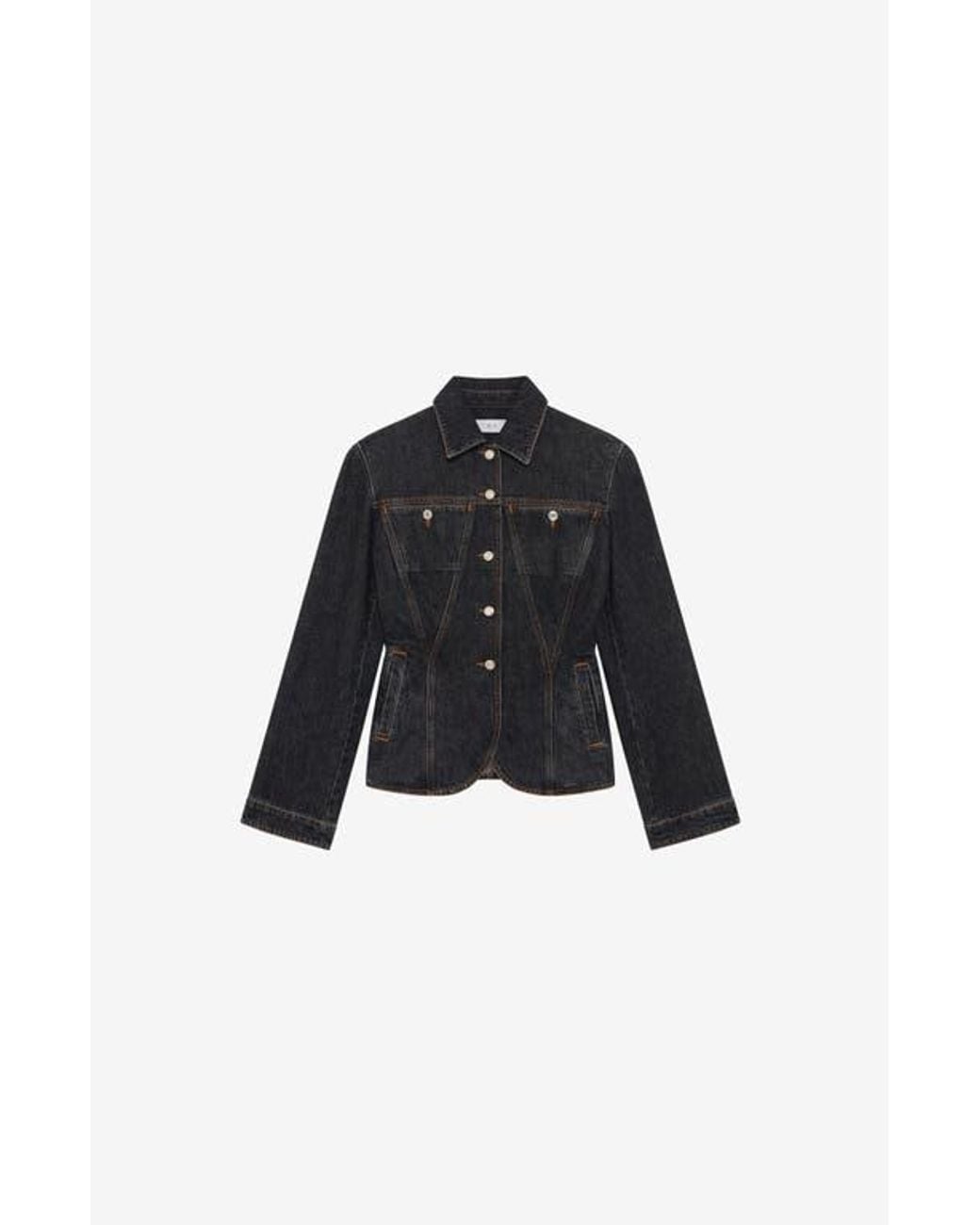 IRO Blue Iloan Denim Jacket
