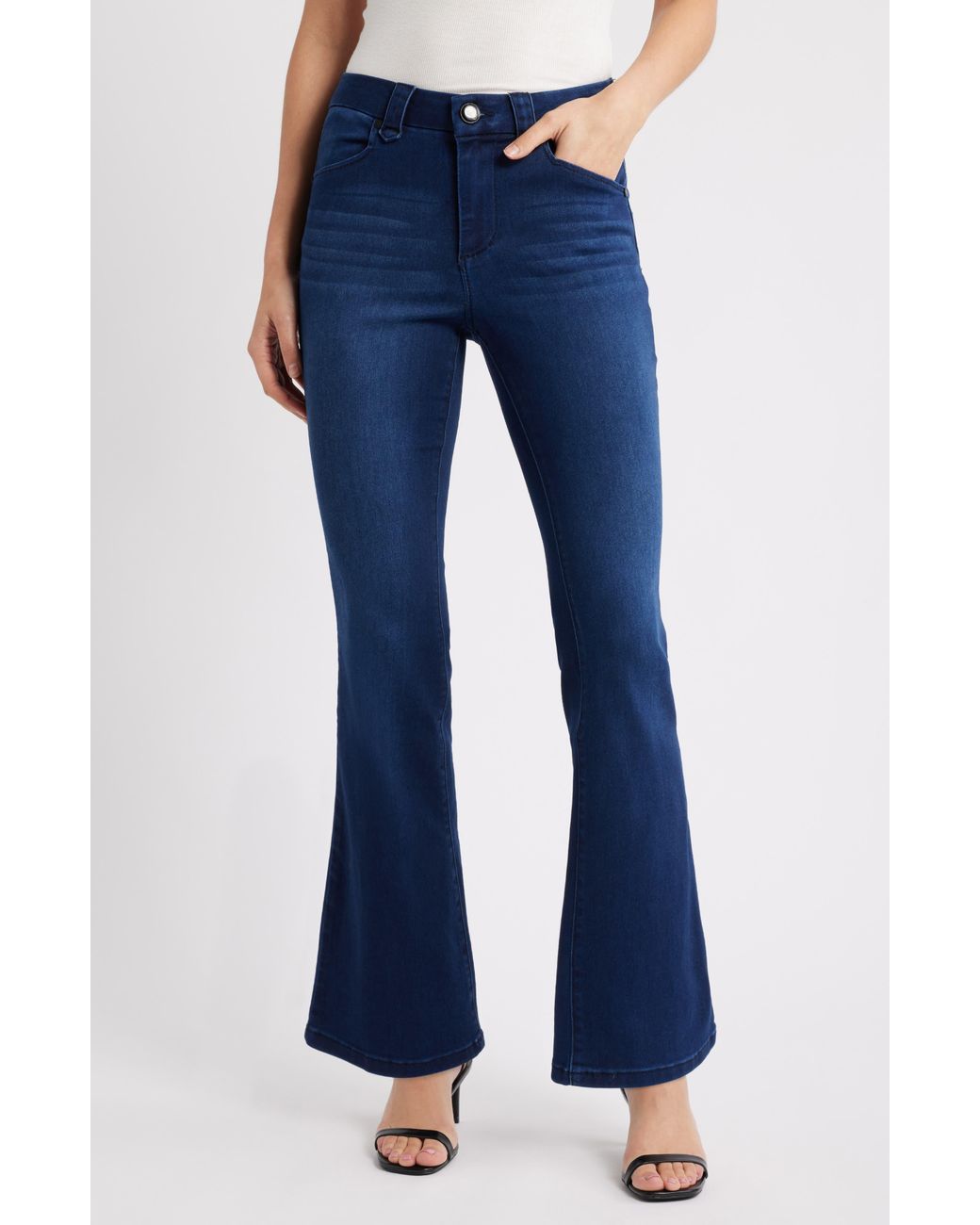 1822 Denim Blue Bootcut Jeans