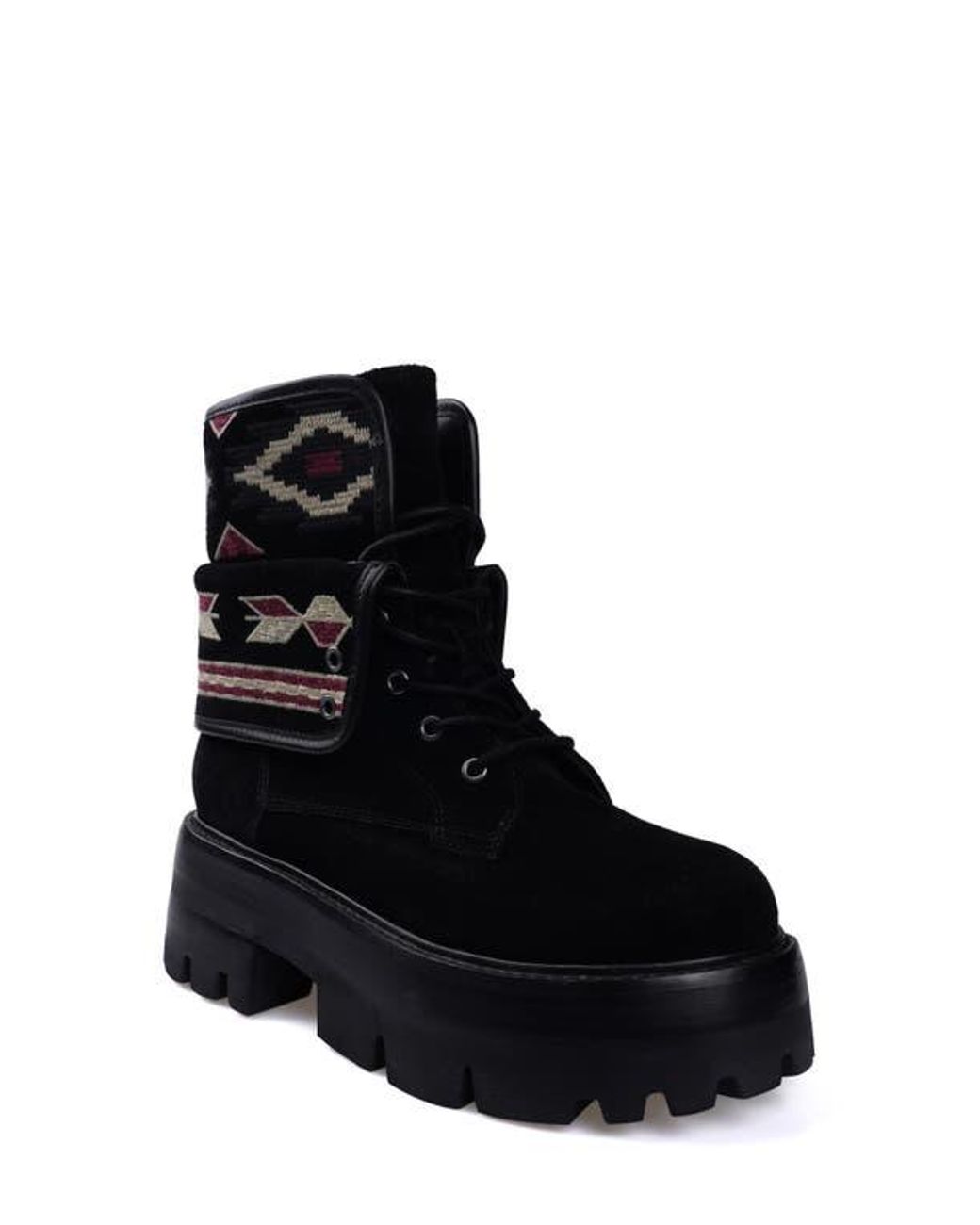 Zigi Black Tenisha Platform Bootie