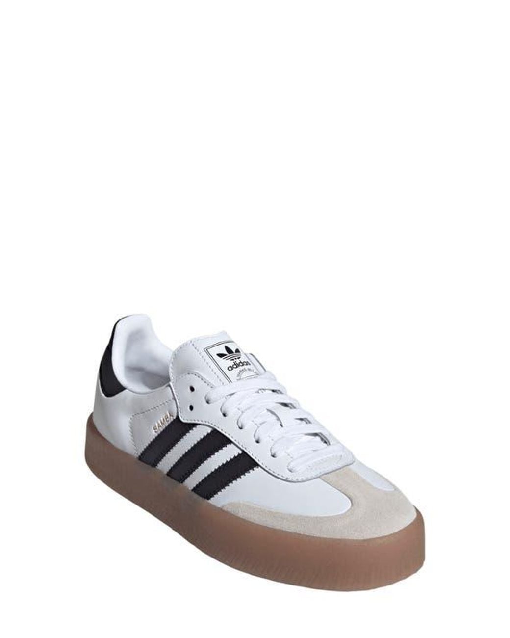 Adidas White Sambae Sneaker
