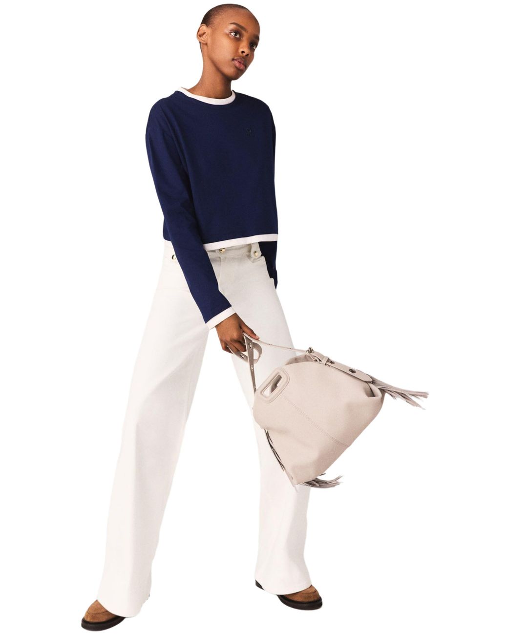 Maje Blue Flared Jeans