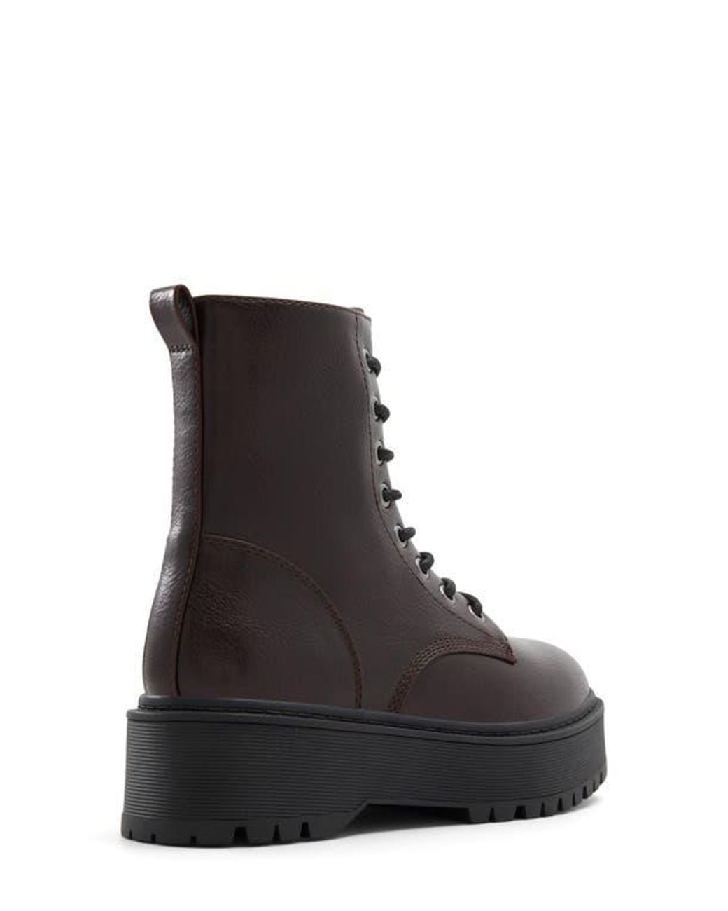 ALDO Black Jadyn Platform Combat Boot