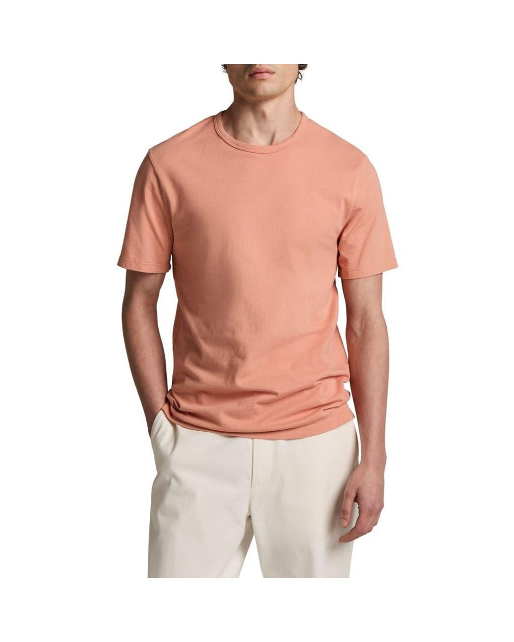 Vince Red Solid T-Shirt for men