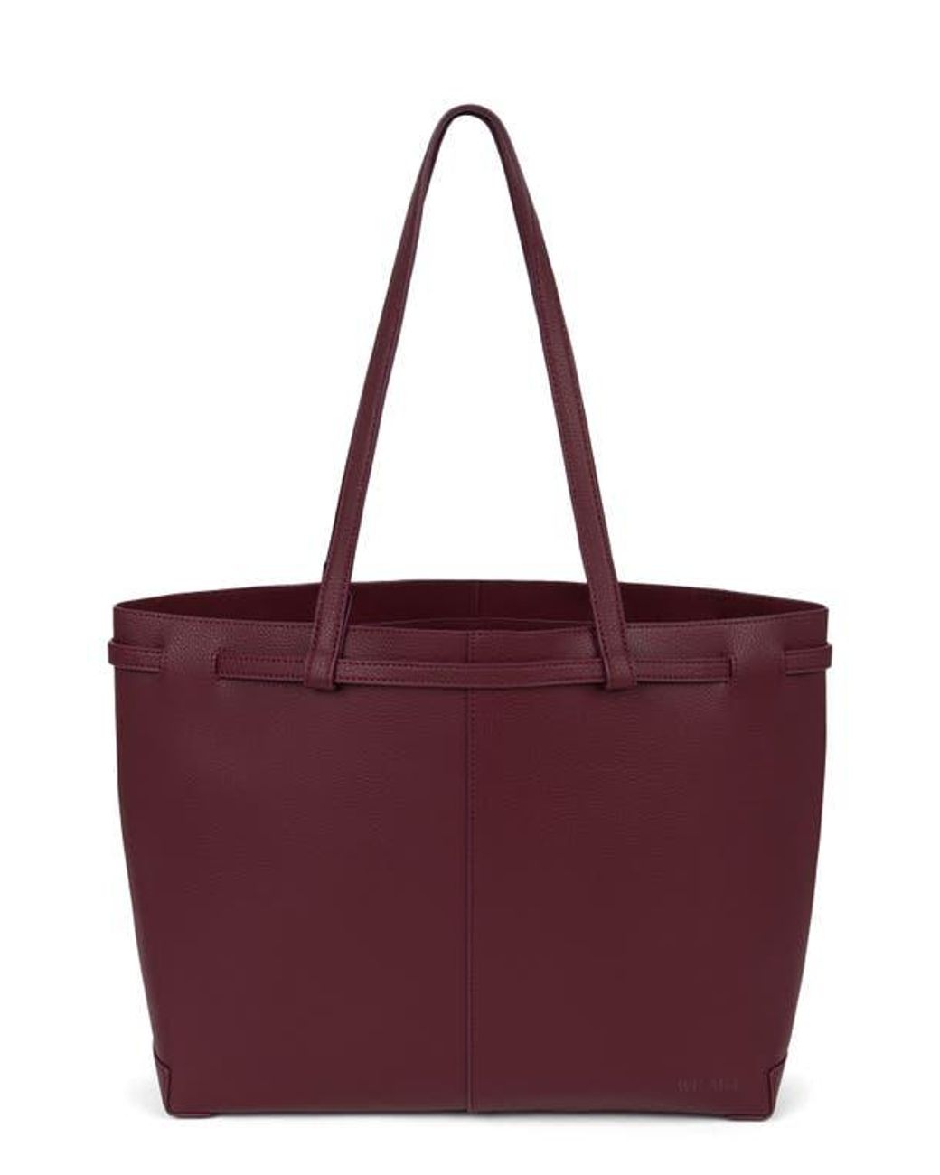 WE-AR4 Purple The Pixie Leather Tote