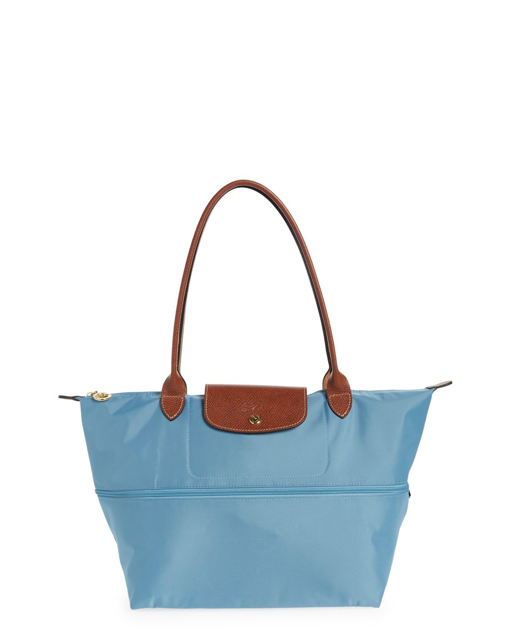 Longchamp Le Pliage Expandable Tote in Blue Lyst