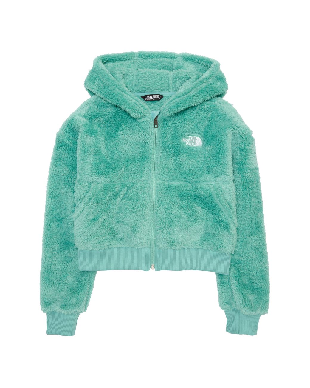 The North Face Kids' Oso Suave Full Zip Hoodie in Green | Lyst