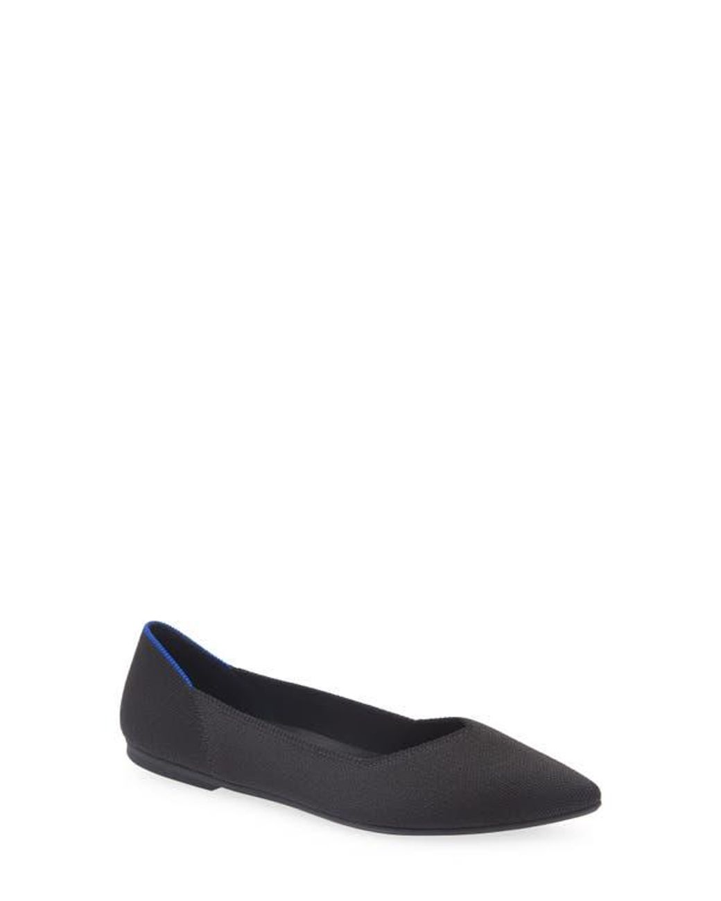 Rothy's Blue The Point Ii Pointed Toe Flat
