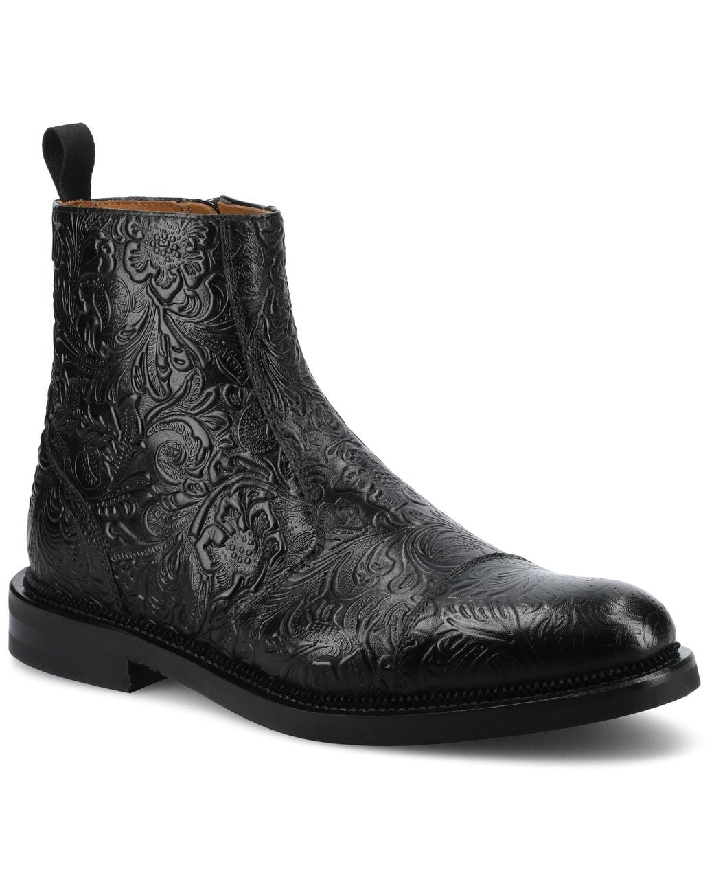 Taft Black Lewis Side-Zip Boot for men