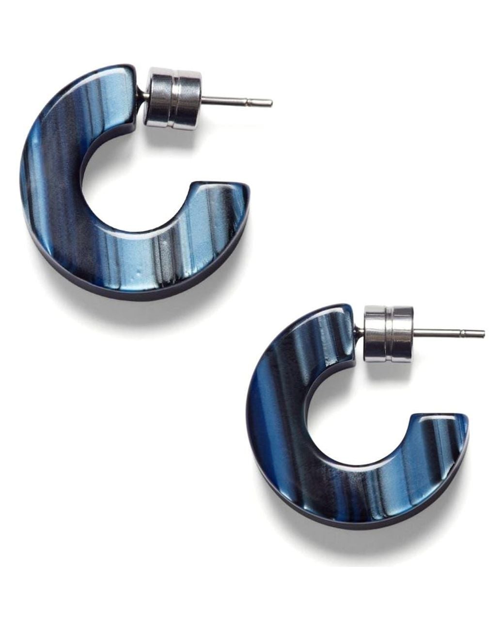 Machete Blue Muse Hoops