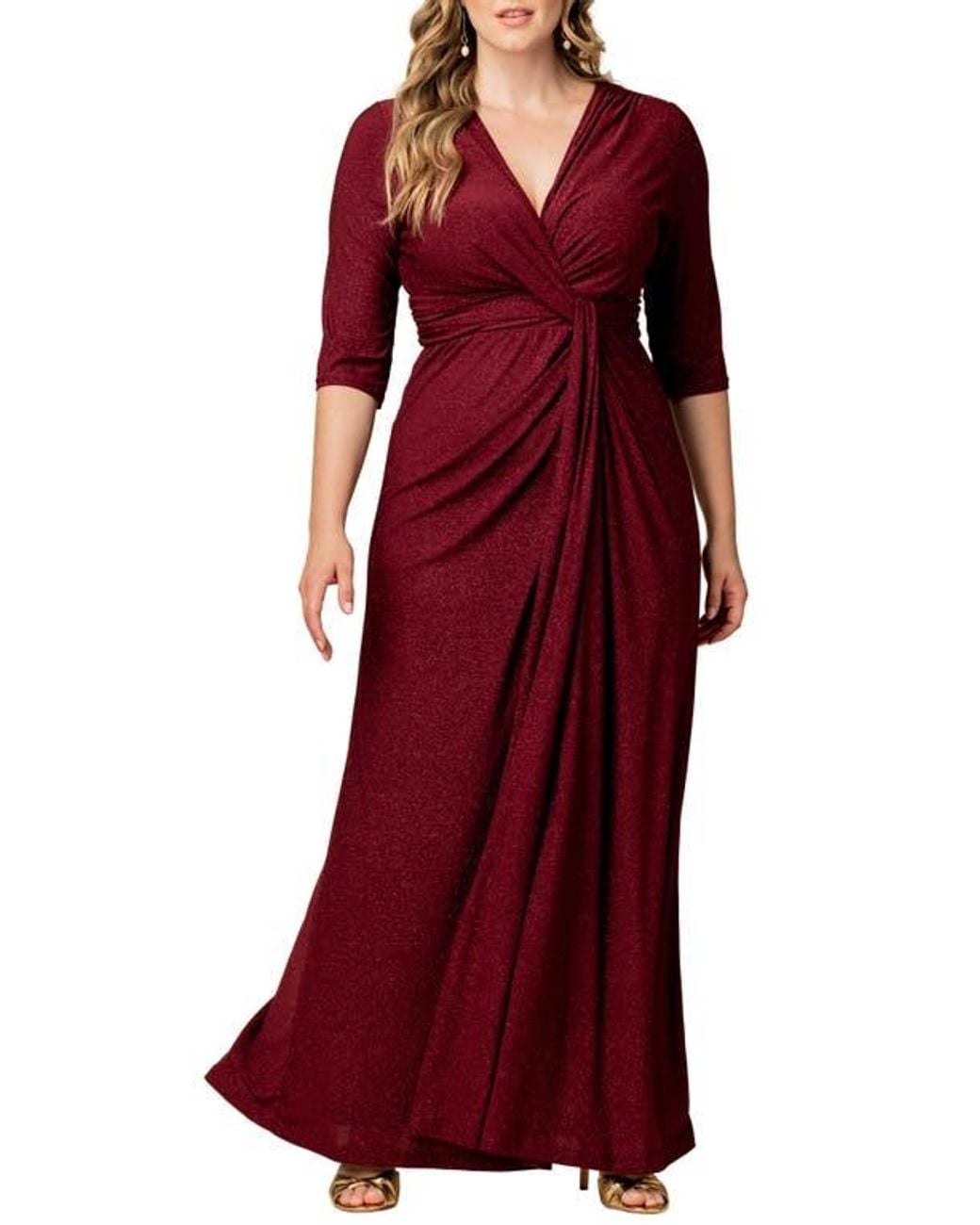 open lace back dress Sweetheart Knit Wrap Short Dress Plus Size