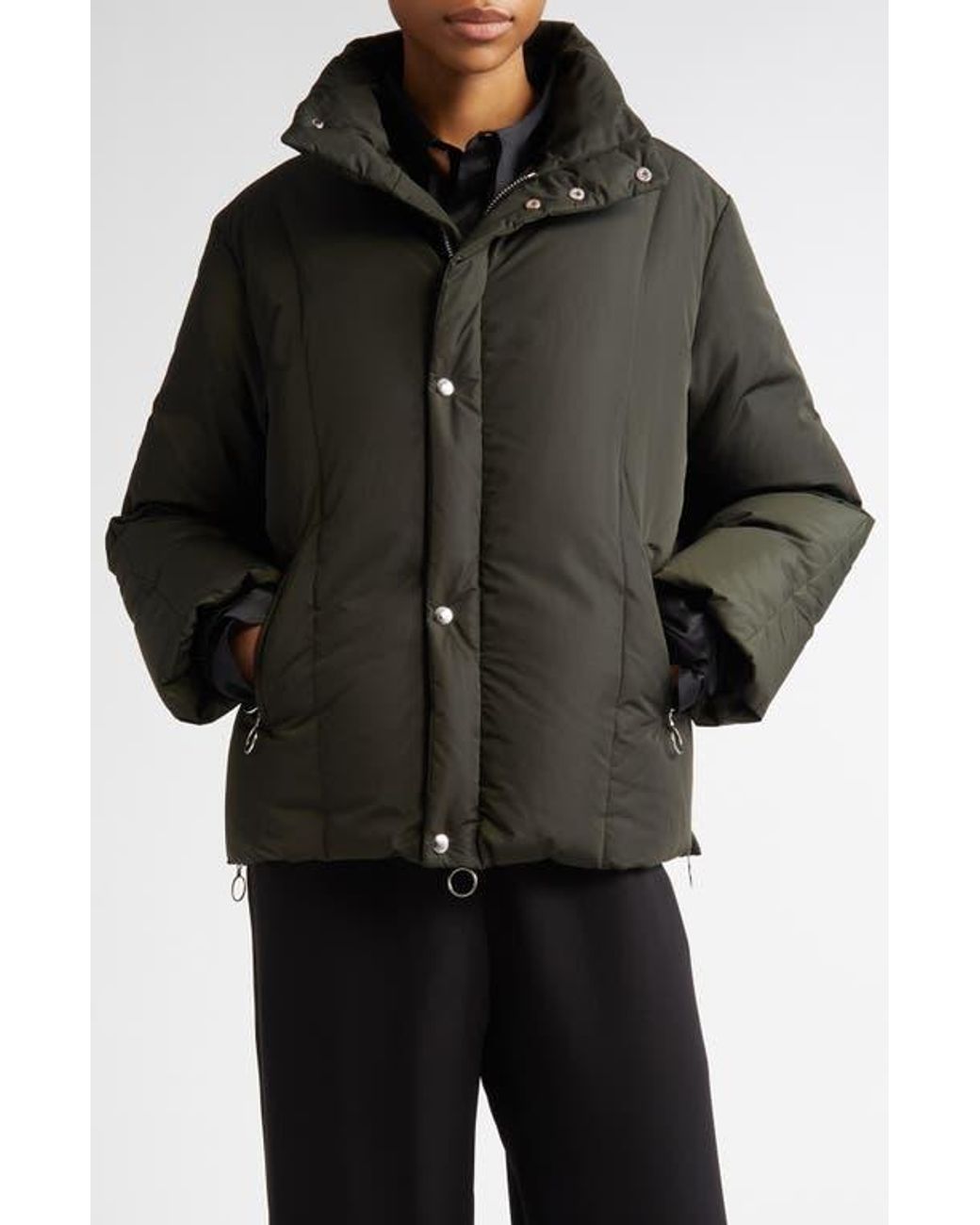 Setchu Green Down Puffer Jacket