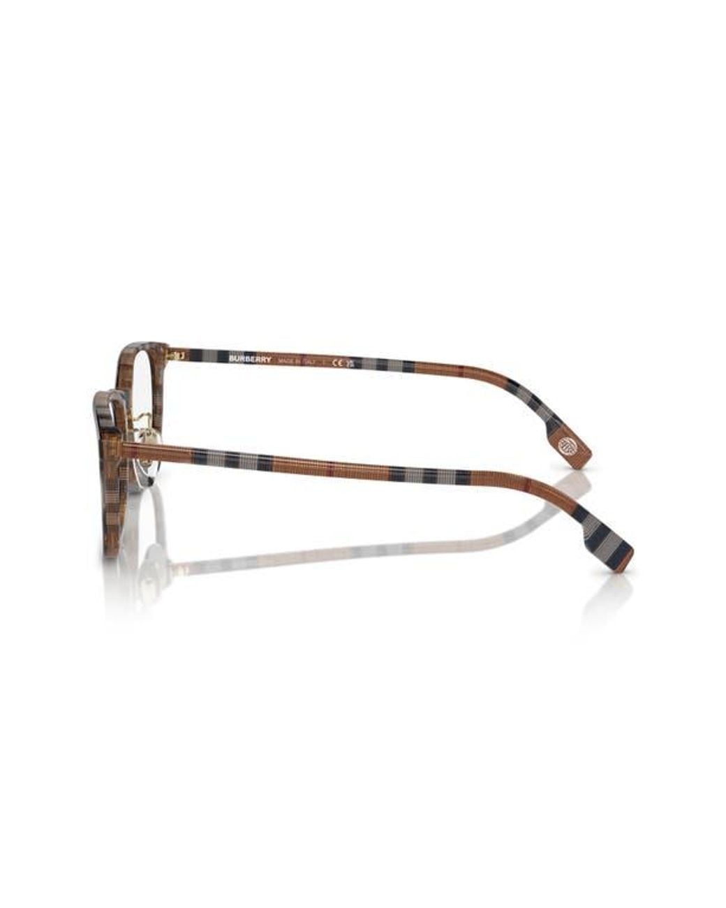 Burberry Multicolor 53Mm Rectangular Optical Glasses