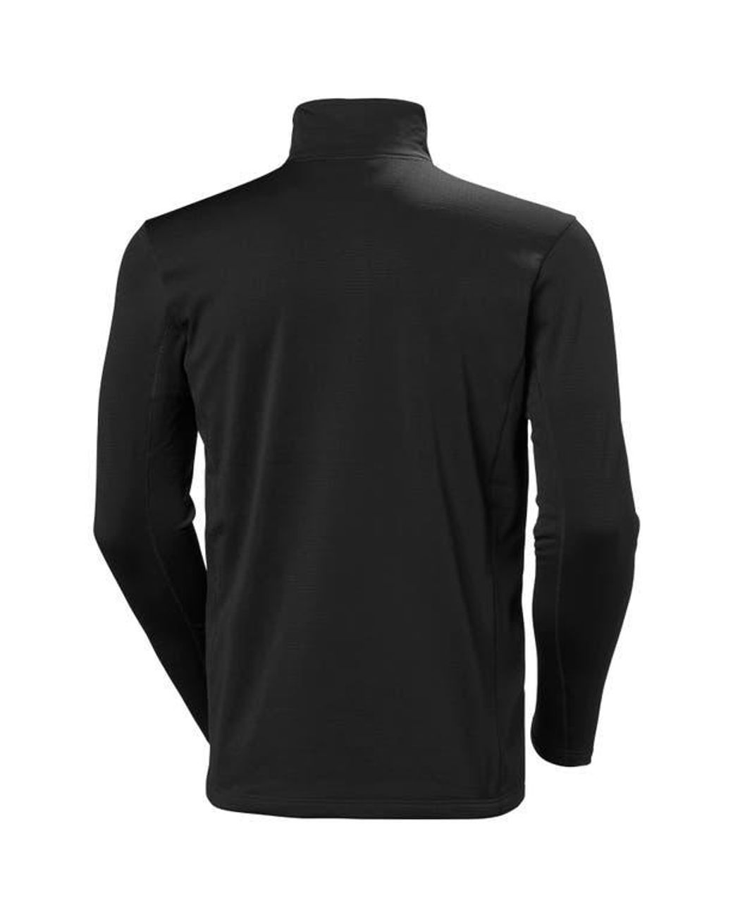 Helly Hansen Black Versatile Half Zip Midlayer Fleece Pullover for men