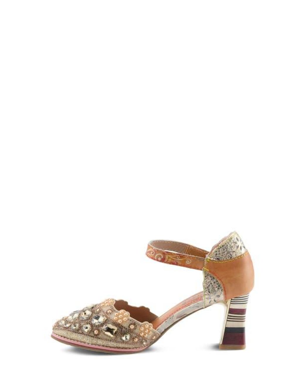 Spring Step Metallic Gem Pump