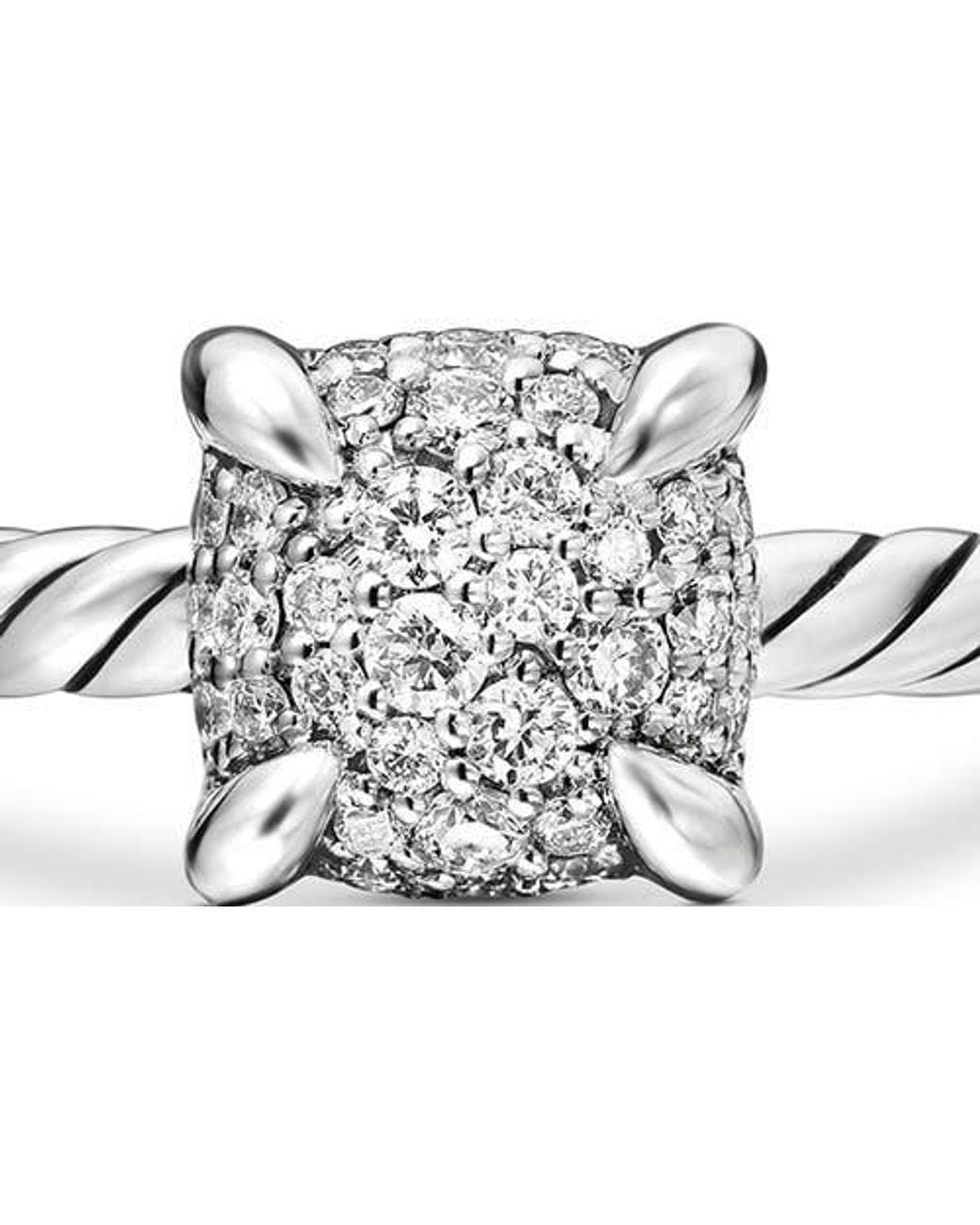 David Yurman White Chatelaine Ring