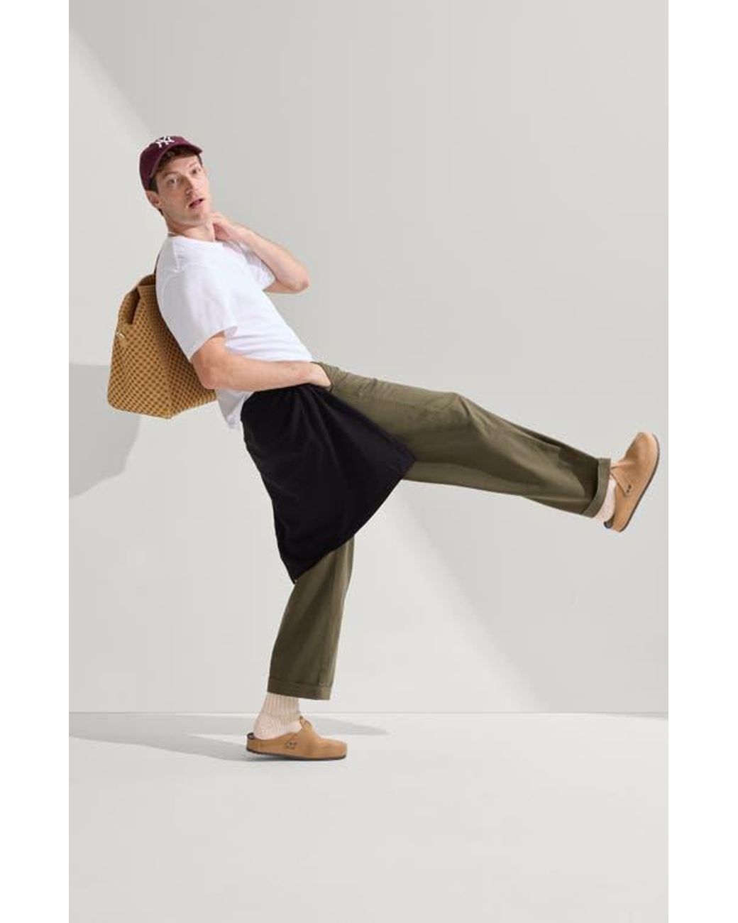 Rothy's White The Clog for men