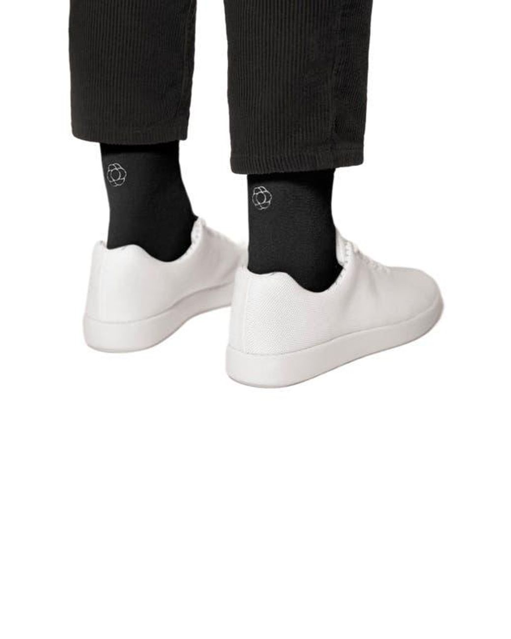 Atom Black Everyday Crew Socks