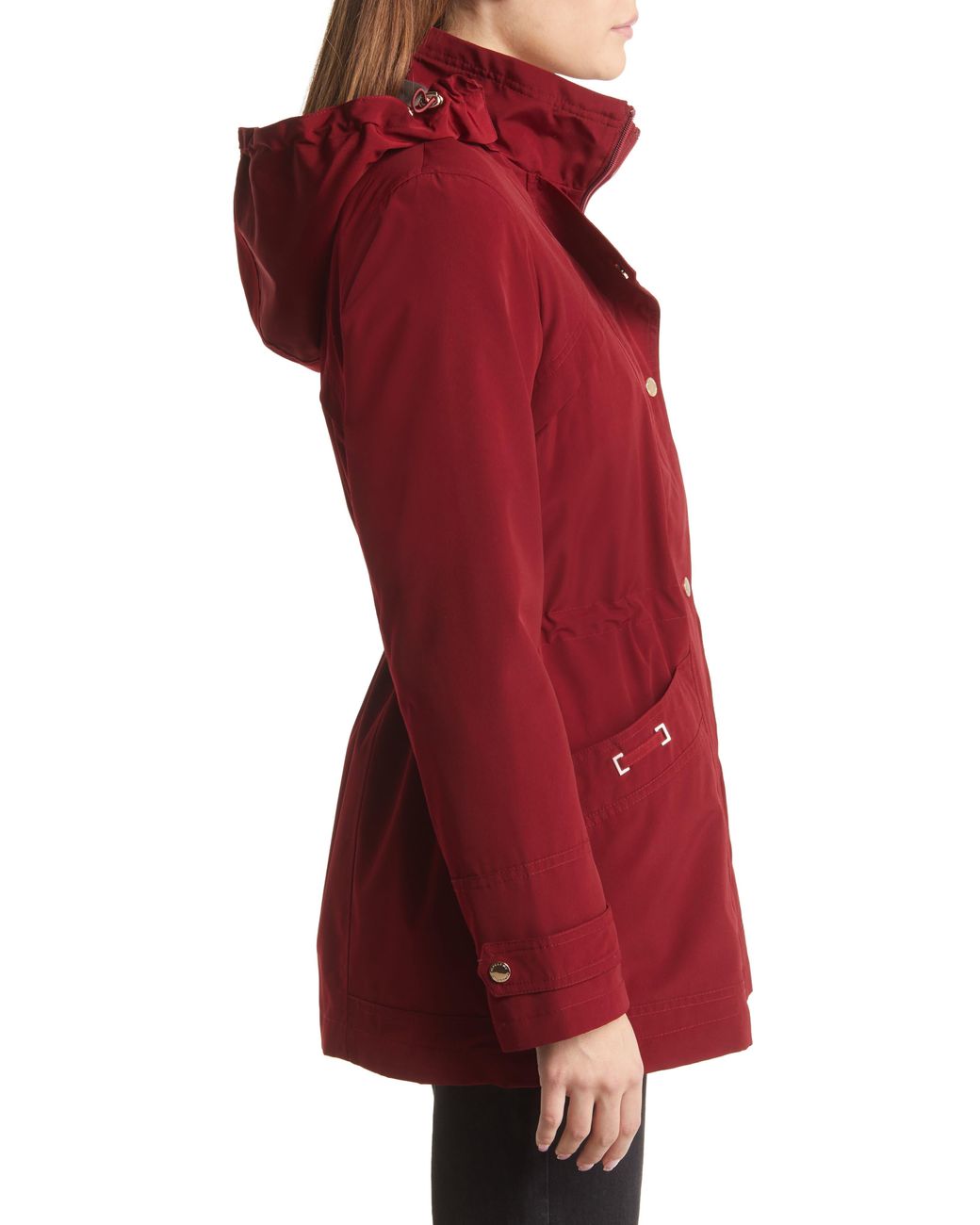 Gallery hooded raincoat clearance