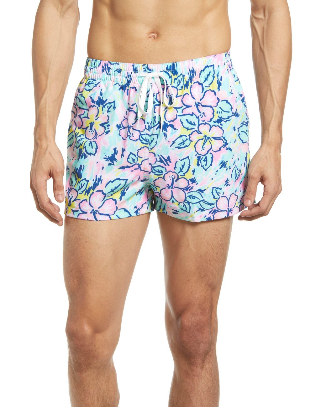 Chubbies The Vacation Blooms Swim Trunks in Blue for Men Lyst