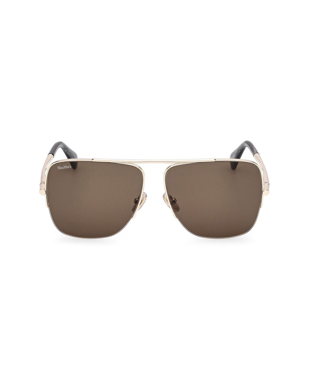 Max Mara Multicolor 59Mm Pilot Sunglasses