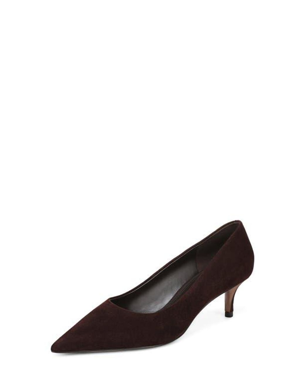 Sam Edelman Black Summer Pointed Toe Kitten Heel Pump