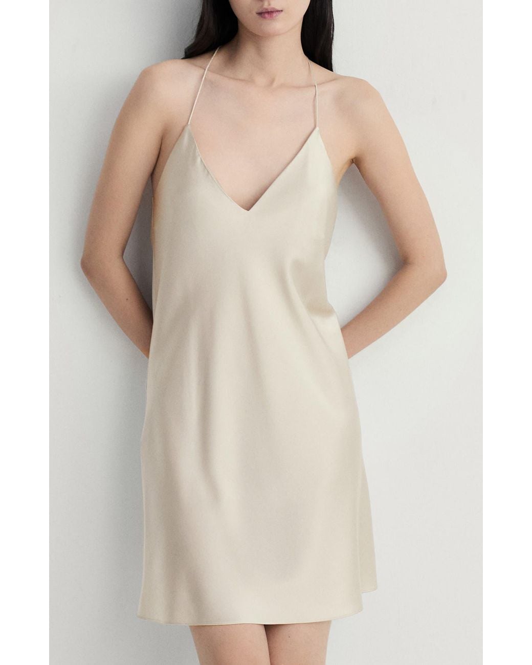 Mango Natural Stretch Silk Nightgown