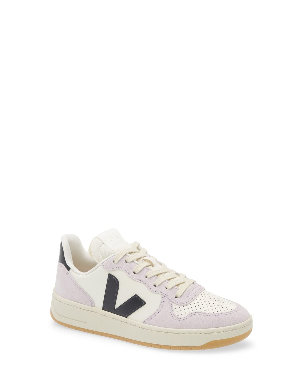Veja White V-10 Prime Sneaker