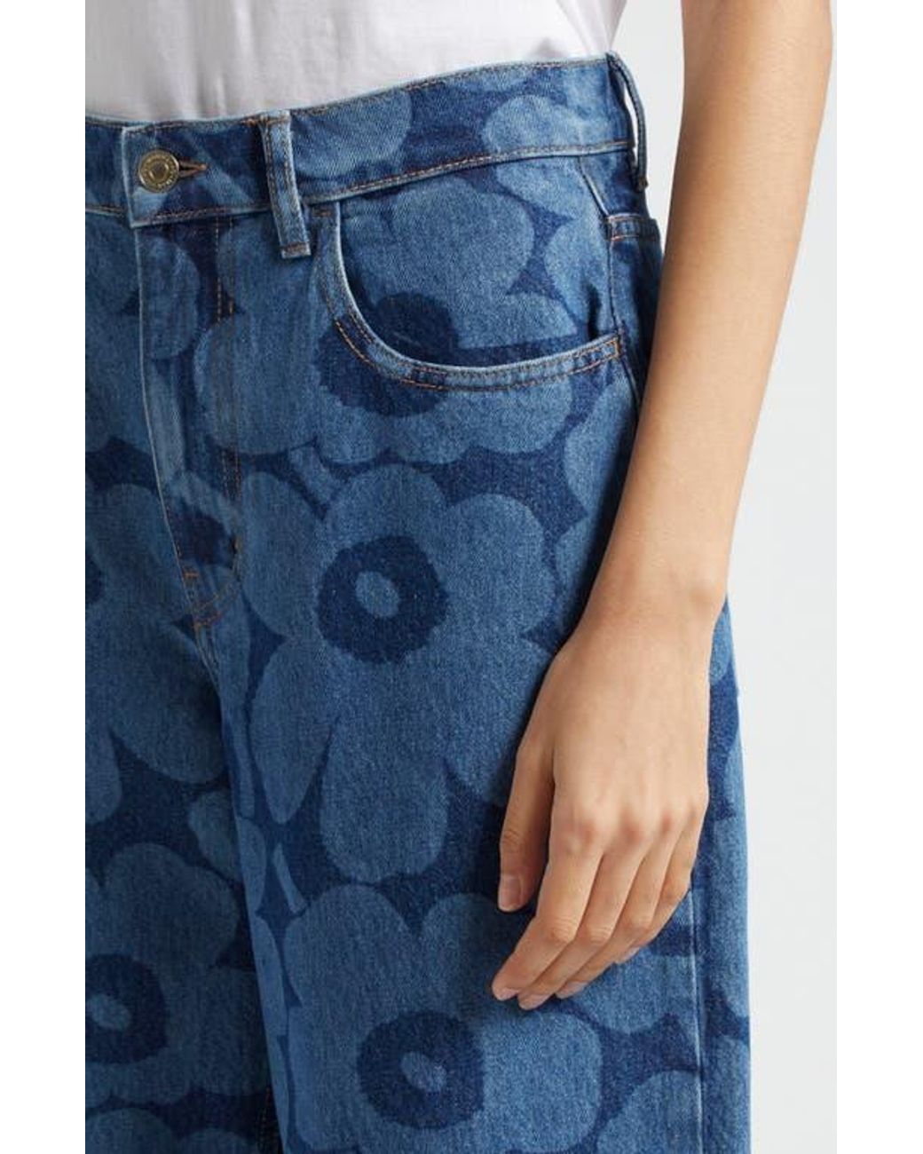 Marimekko Maridenim Barrel Unikko Jeans | Free People