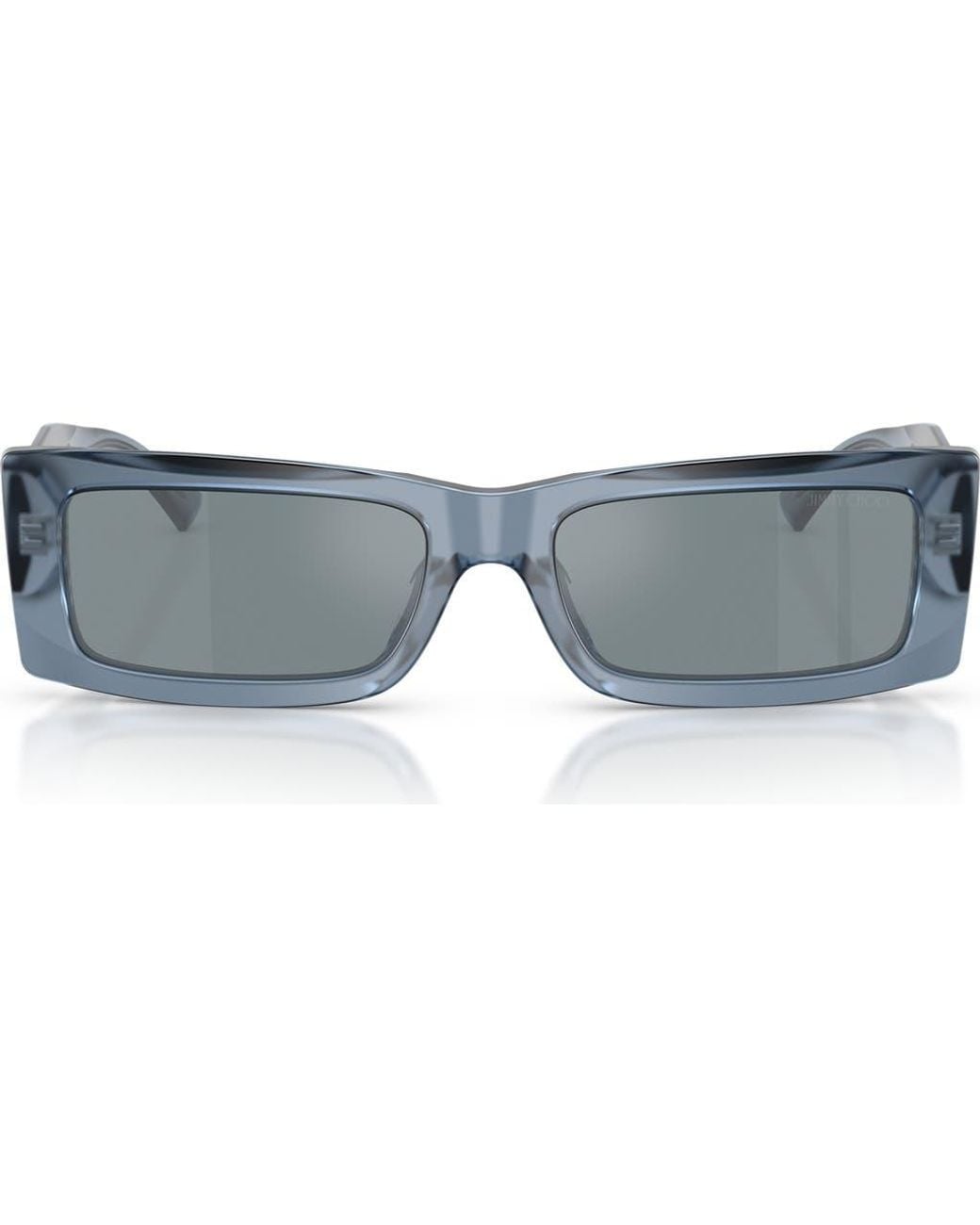 Jimmy Choo Lennon 54Mm Polarized Rectangular Sunglasses in  display picture 2