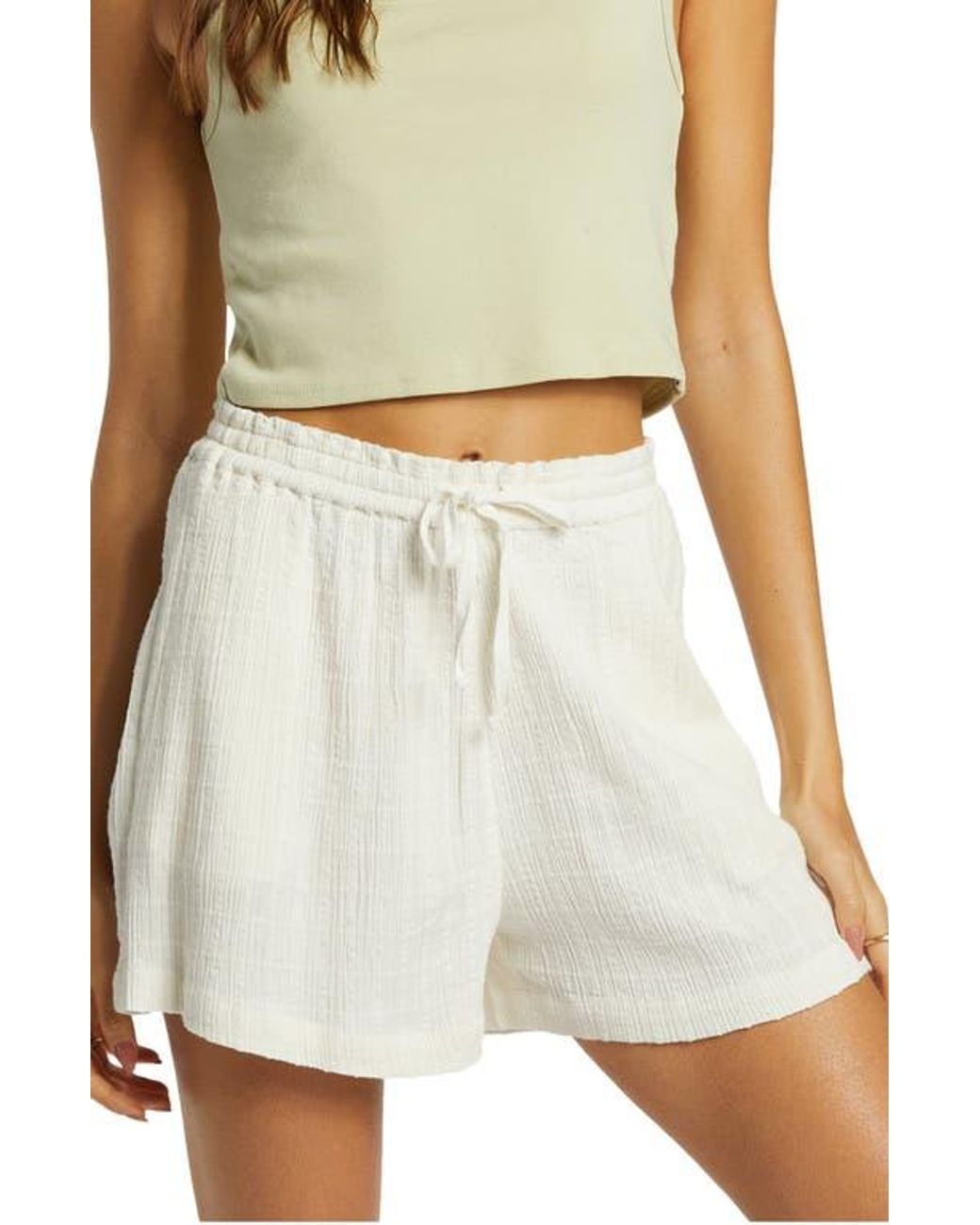 Billabong elastic waist shorts best sale