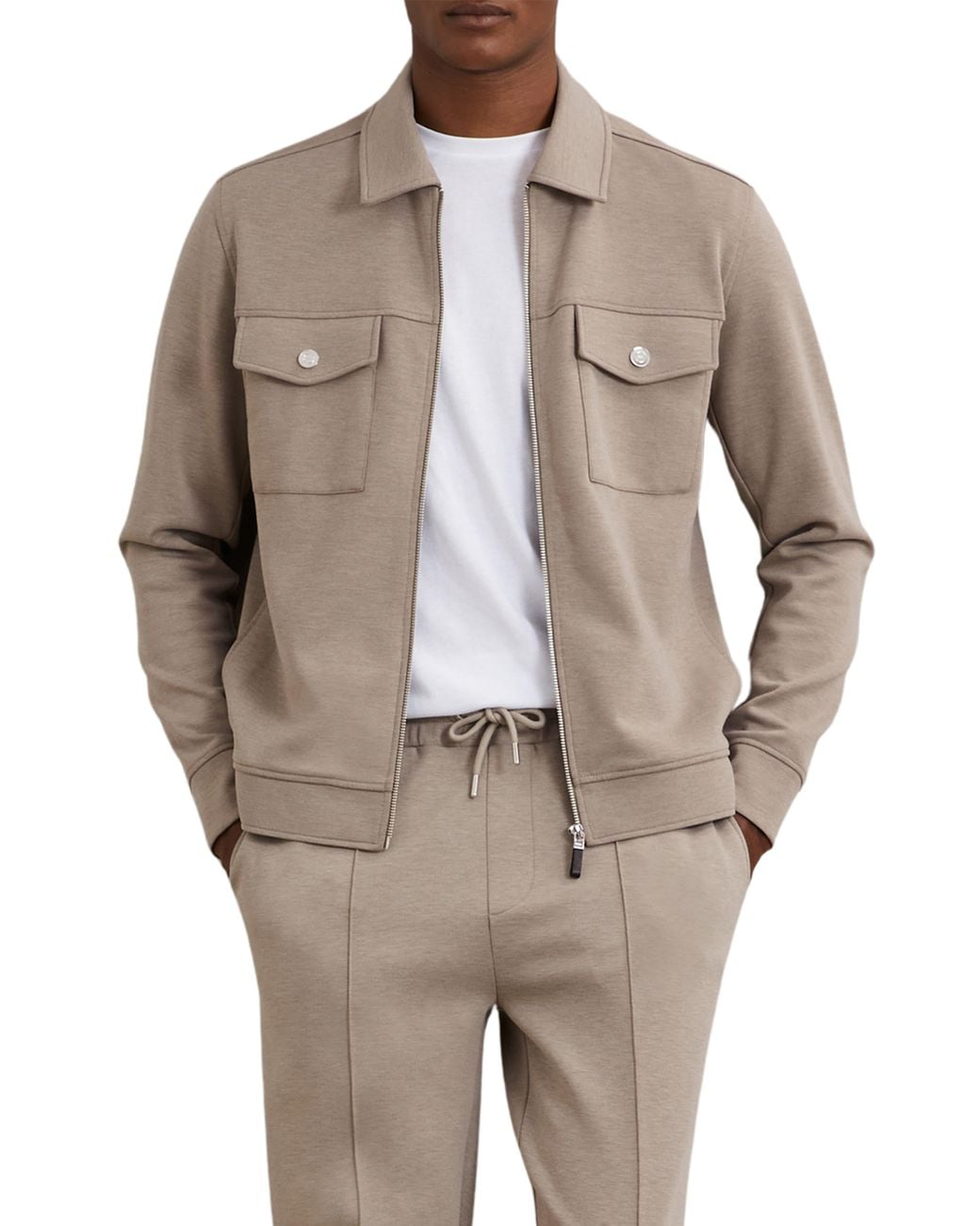 Reiss Brown Medina Jacket for men