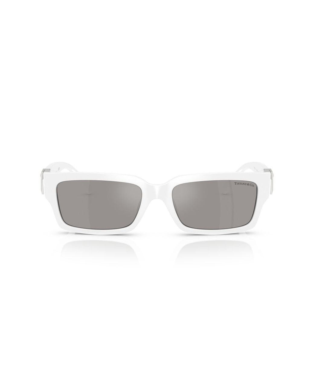 Tiffany & Co Gray 56Mm Rectangular Sunglasses for men