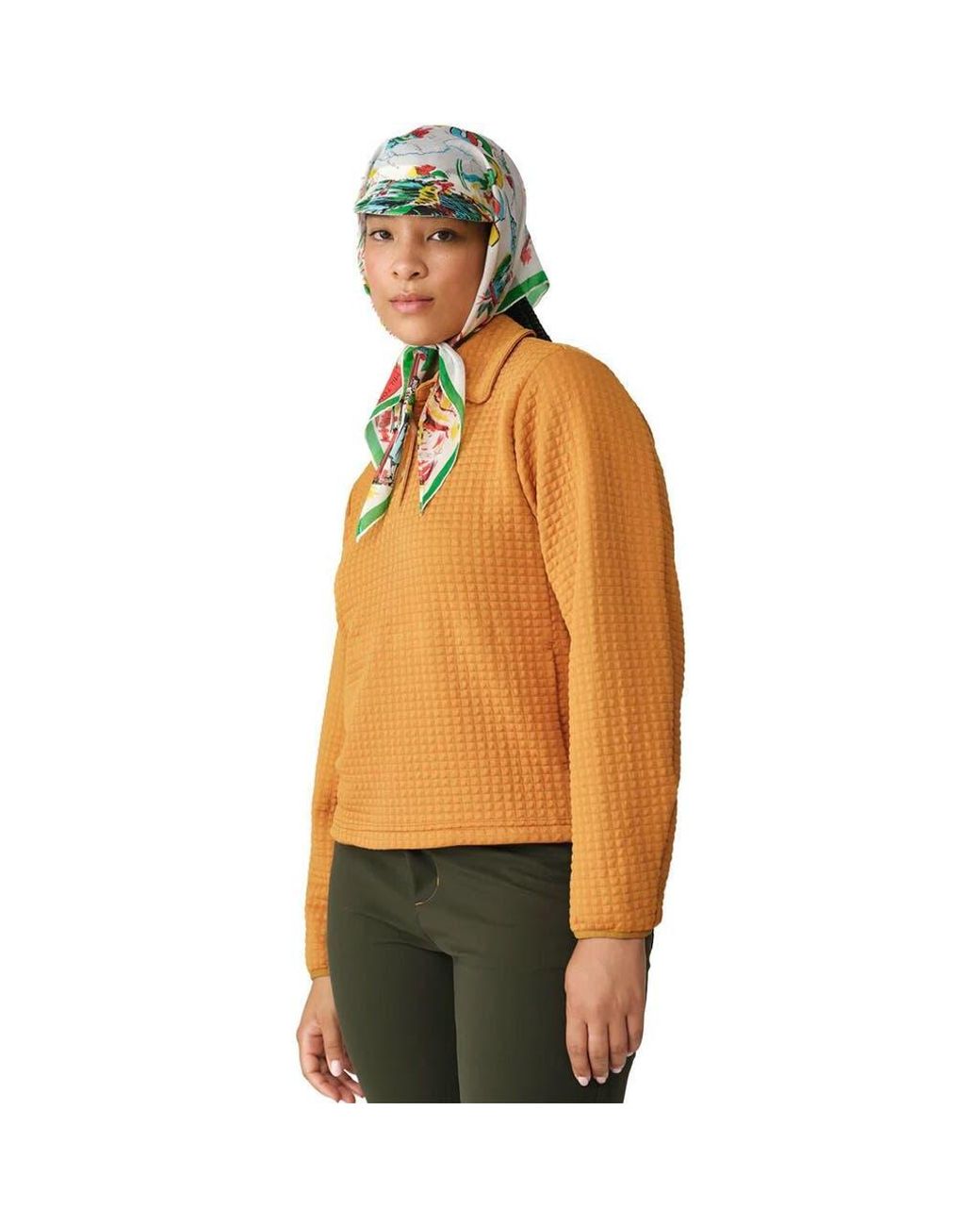 Hikerkind Orange Midlayer Shirt