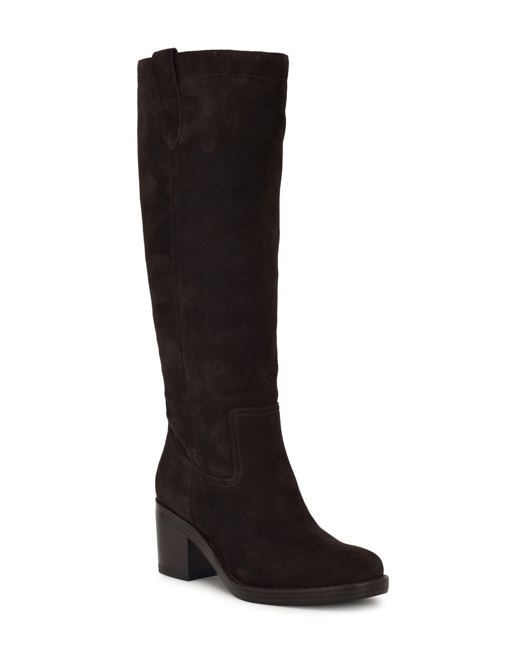 Nine West Black Hecee Knee High Boot