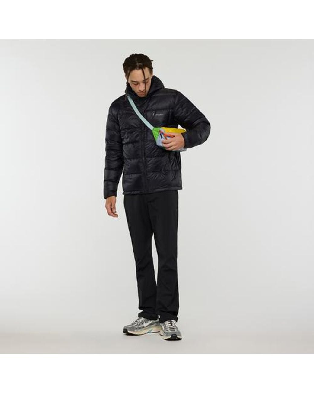 COTOPAXI Black Fuego Max Down Hooded Jacket for men