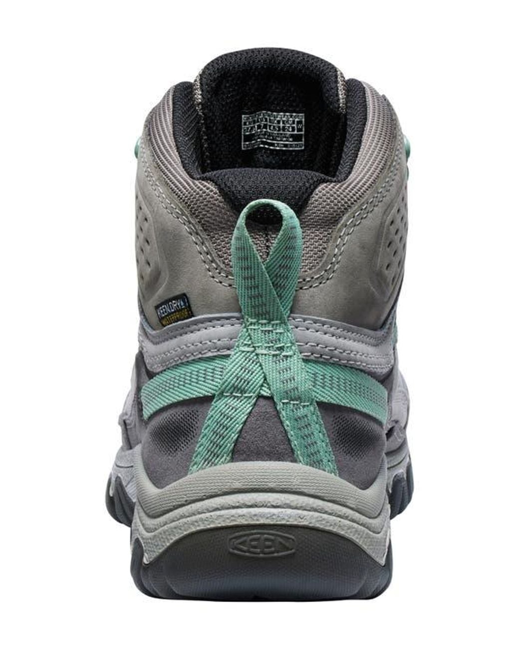 Keen White Targhee Iv Waterproof Mid Hiking Shoe