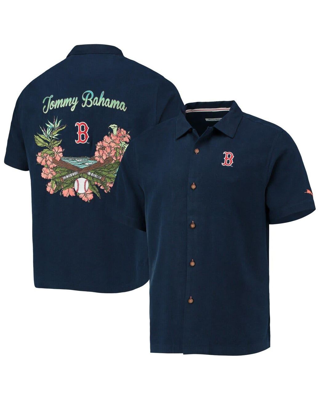Tommy Bahama Boston Red Sox Baseball Bay Button-up Shirt At Nordstrom in  Blue for Men