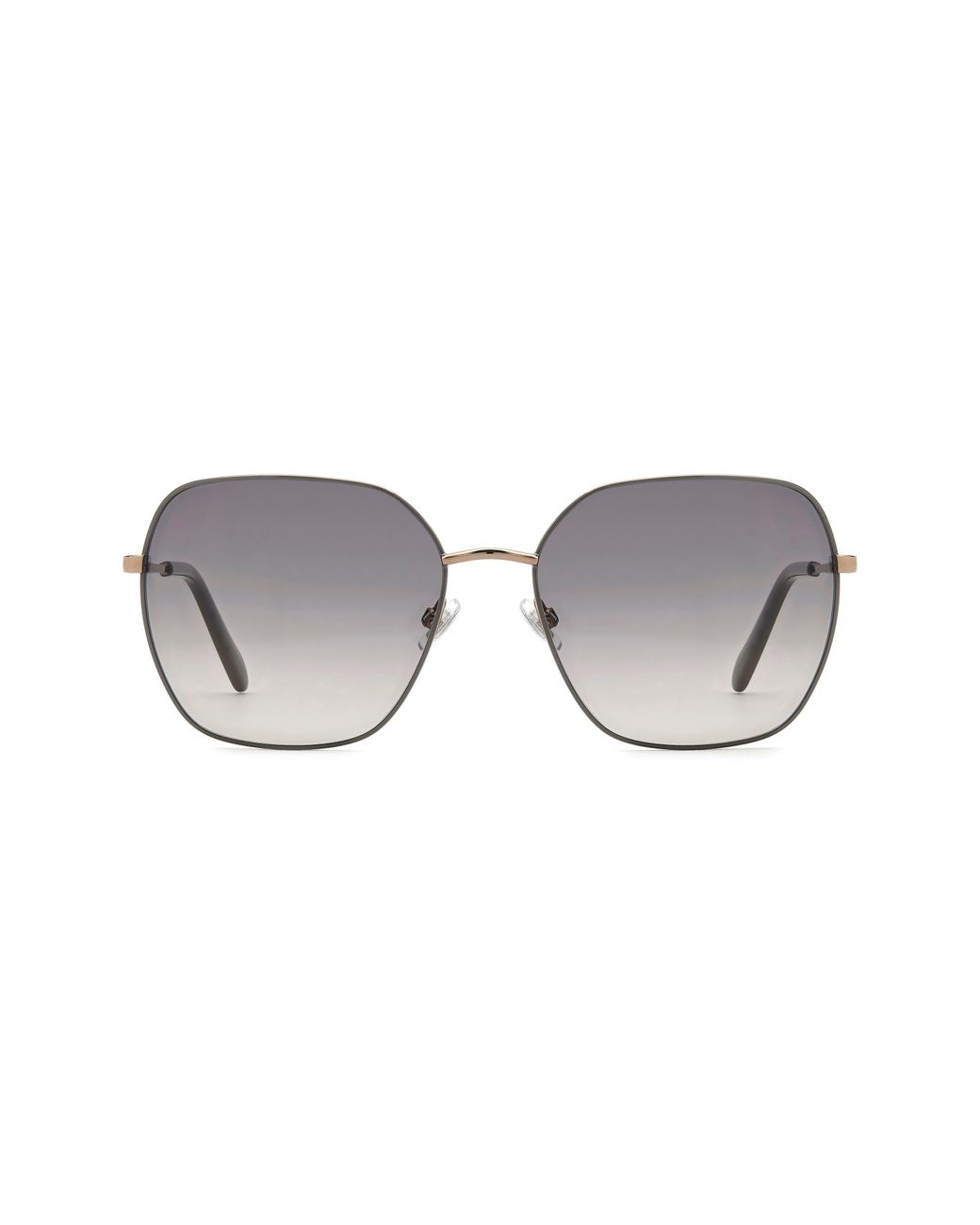 Fossil Gray 59Mm Square Sunglasses