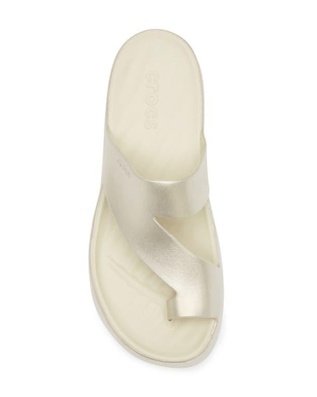 CROCSTM Multicolor Getaway Toe Loop Platform Sandal