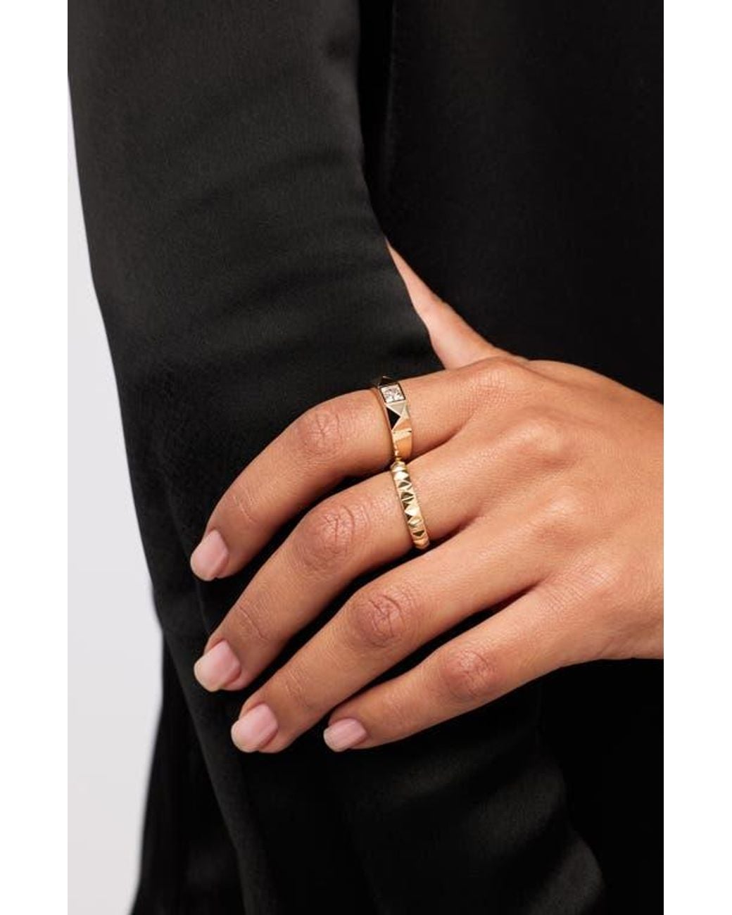 Ana Luisa Metallic Solid