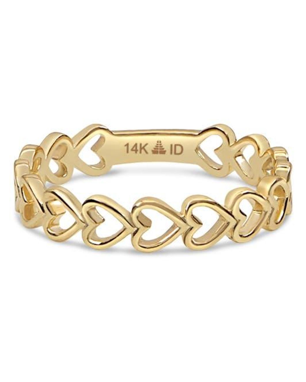 DEVATA Metallic Sweet Heart Ring