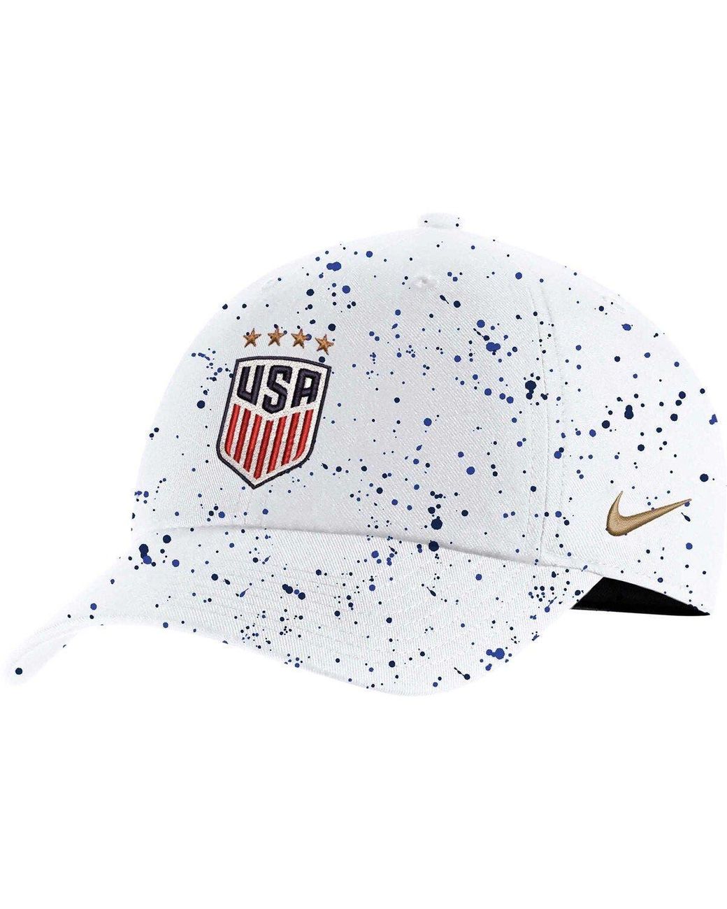 Nike Uswnt Campus Performance Adjustable Hat At Nordstrom in White for Men  | Lyst