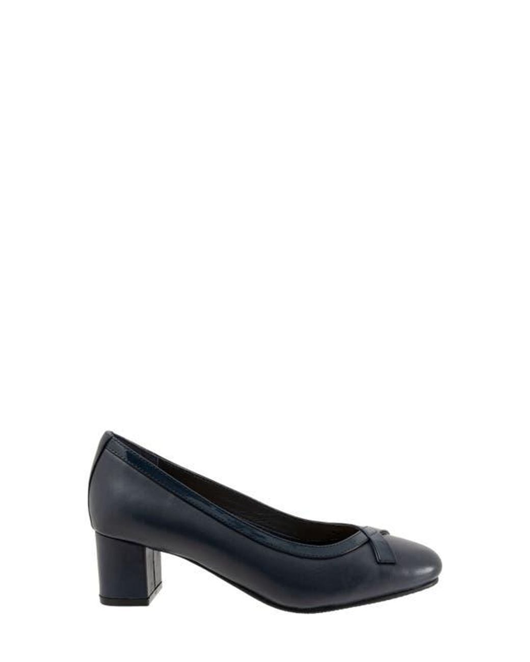 Trotters Blue Devin Pump