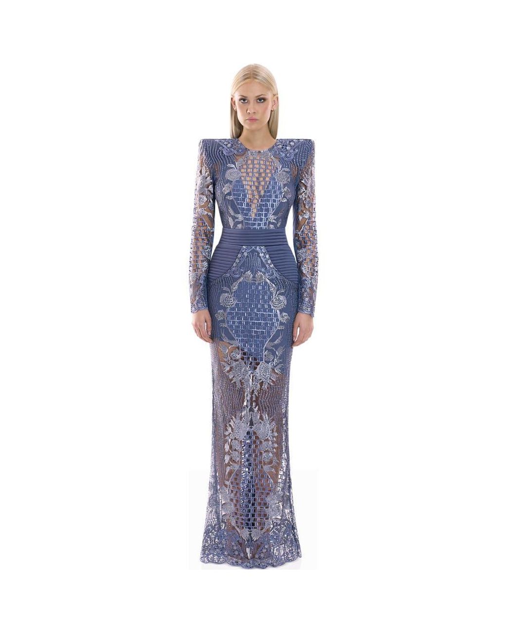 Zhivago Blue Echo Gown